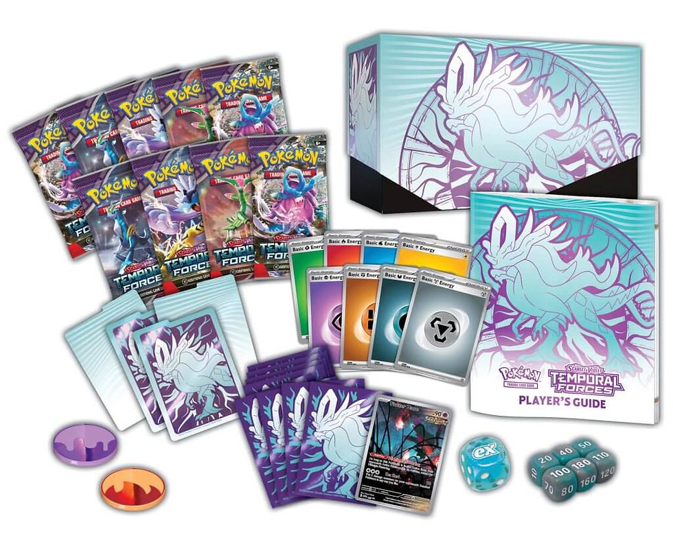 Thumbnail: POKÉMON TCG Scarlet & Violet 5 Temporal Forces Elite Trainer Box (Walking Wake)