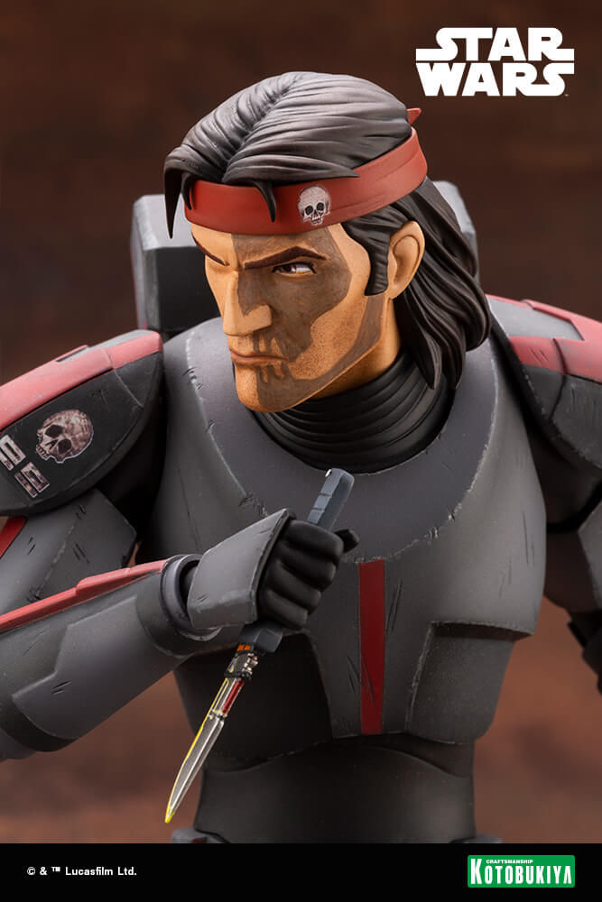 Thumbnail: STAR WARS: THE BAD BATCH Hunter™ The Bad Batch ArtFX+ Statue