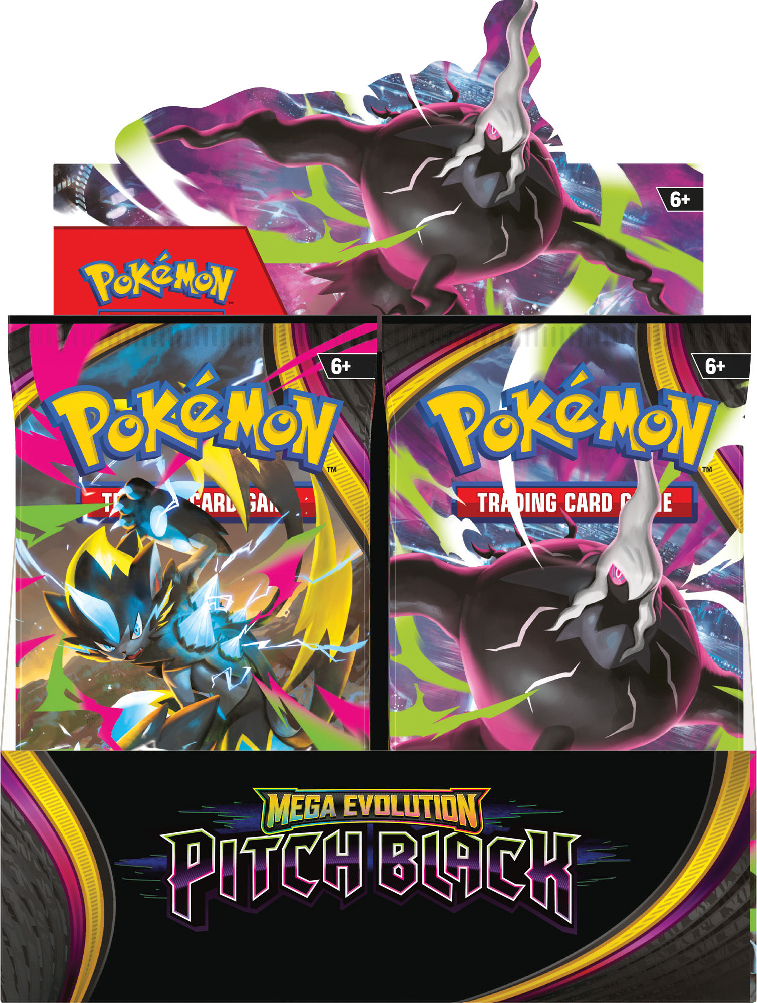Pokémon TCG: Mega Evolution Pitch Black Booster Box (Sealed)