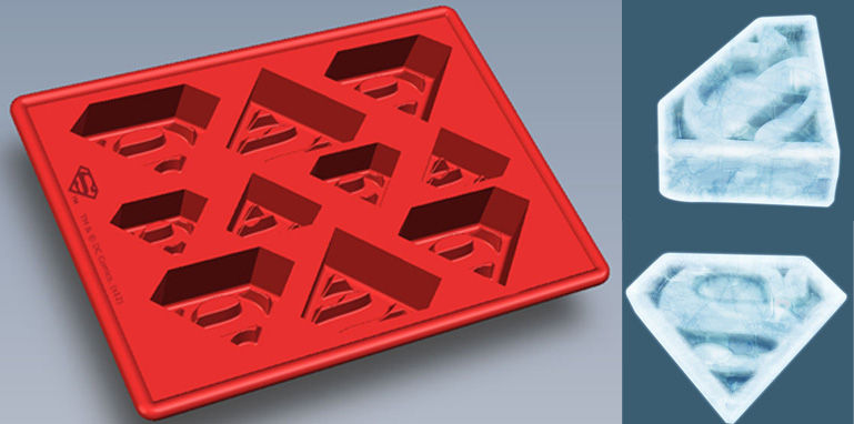 Thumbnail: Superman Ice cube tray