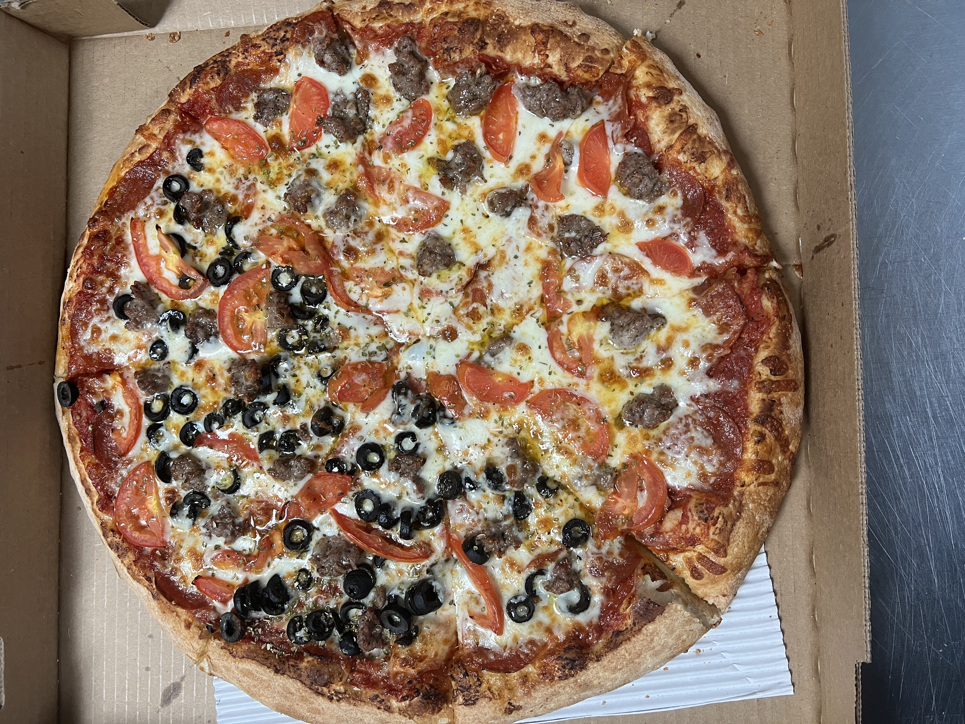 Arranged Food and Objects