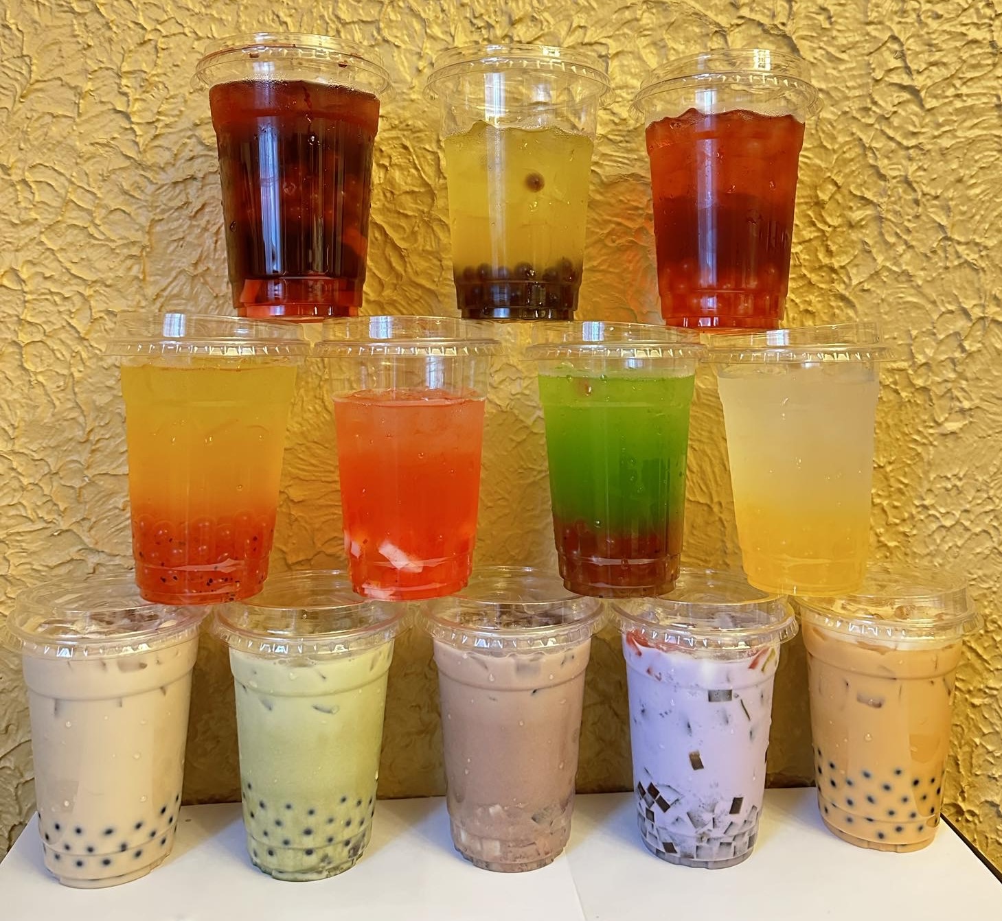 Arranged Food and Objects