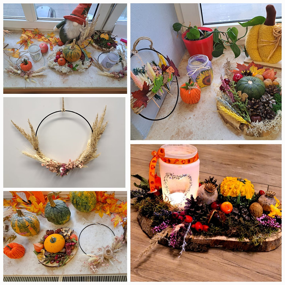 Wunderbar Basteln Herbst Mit Naturmaterialien Fotos