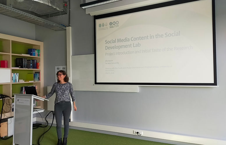 Prof. Ella Daniel in Amsterdam