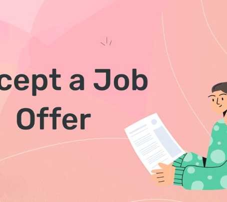 How to Accept a Job Offer Professionally