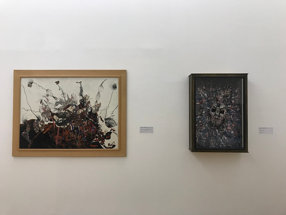 tableaux dans le musée national d'art moderne