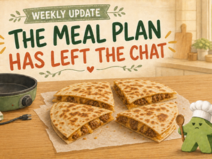 Weekly Meal Plan Fail