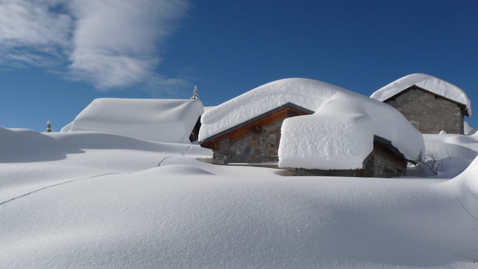 Thumbnail: Week-end en raquettes au Pays du Mont-Blanc