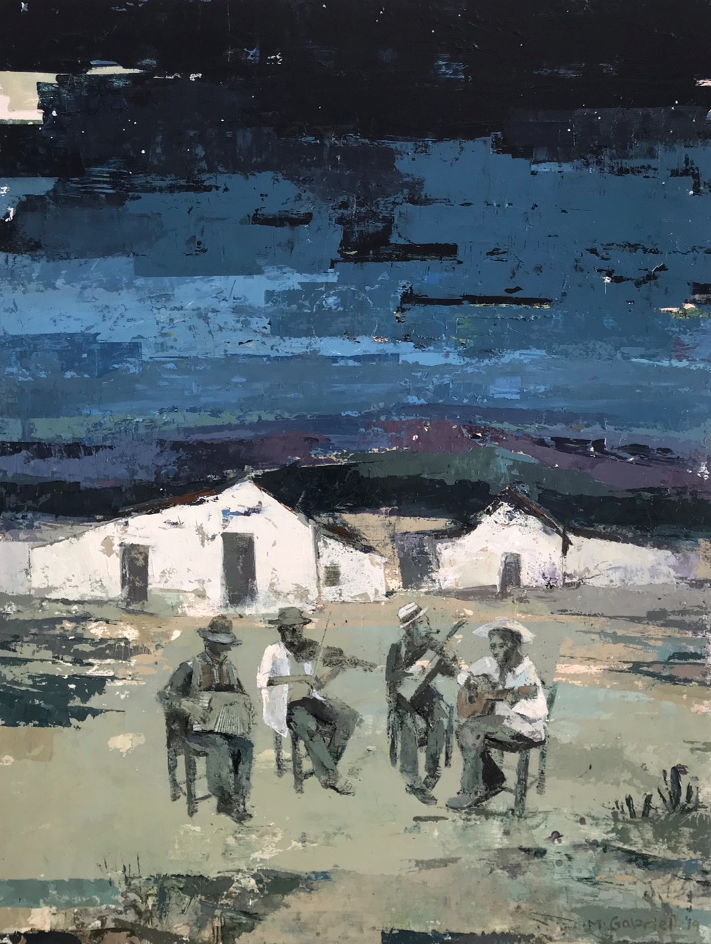Over the Hills and Far Away - 24x18 inch