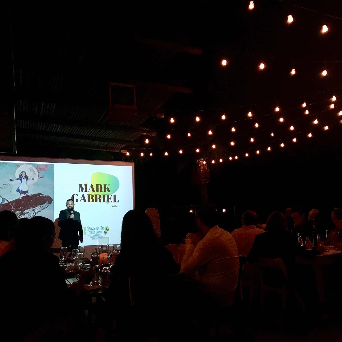 Mark Gabriel at Cine de Film Festival Charity Dinner