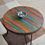 Thumbnail: CUSTOM ORDER for Frances 50 cm Round Tropical Sunset Table