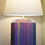 Thumbnail: Bespoke Coastal Cottage Candy Stripe Wood Table Lamp Made to Order
