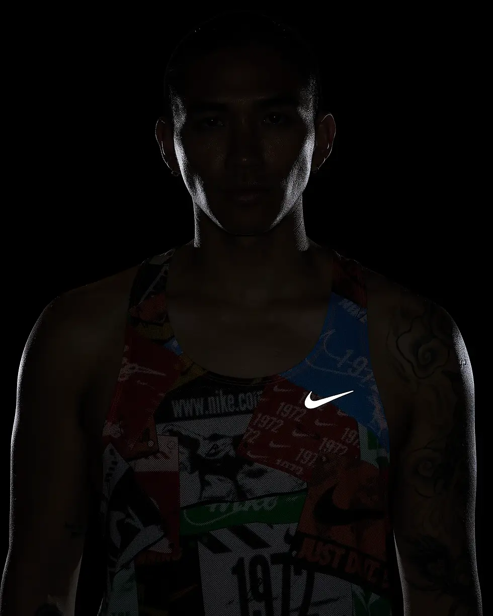 サムネイル： ナイキ ファスト ラン エナジー メンズ Dri-FIT ランニングシングレット HJ4161 803
