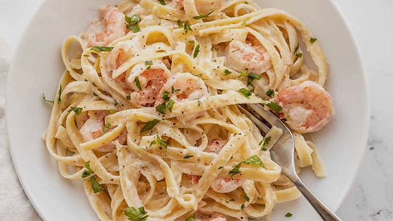 Shrimp alvredo