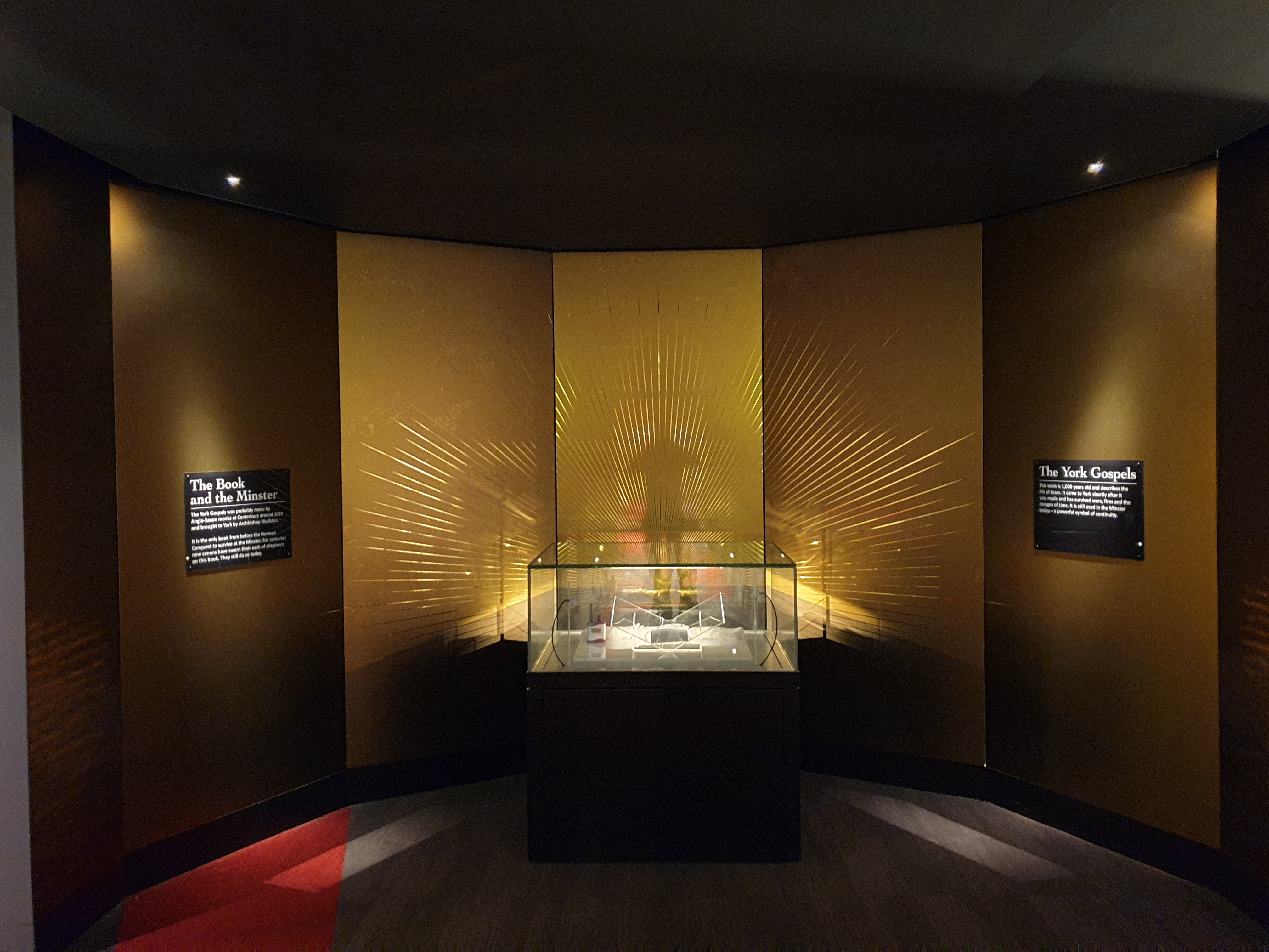 York Gospels re-display