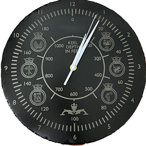 Thumbnail: Depth Gauge Clock 30cm (12inches) diameter