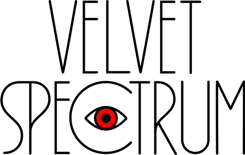 2D animated typographic logo branding with blinking eye
