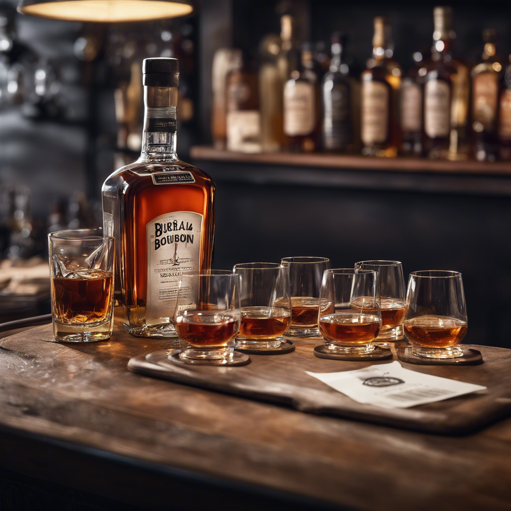 Bourbon Bottle Display