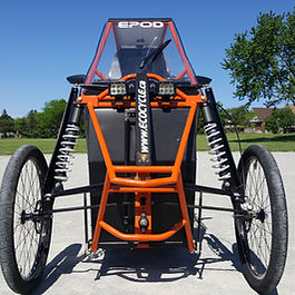 This EPOD really started to  focus on suspension development and featured  dual A-arms up front and the first progressive link swing arm out back.