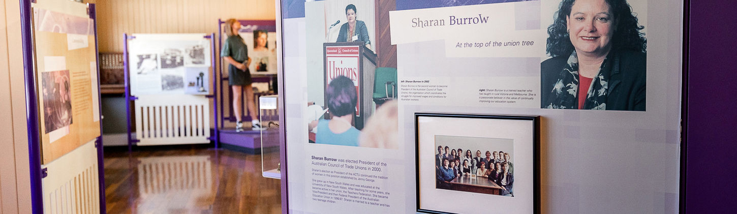 Sharan Burrow - President of the Australian Council of Trade Unions in 2000.