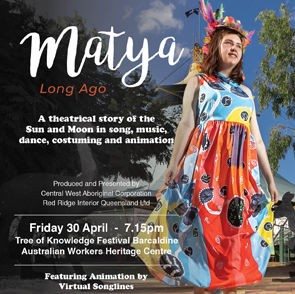 Matya - a theatrical store of the Sun and Moon in song, music, dance, costuming and animation