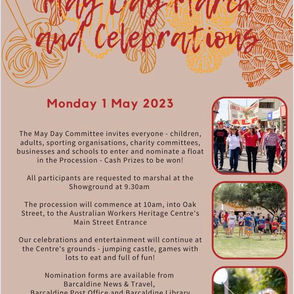 May Day Celebrations for 2023 Information Leaflet