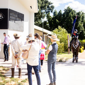 People at the Opening of the New Entrance Building in 2021 Stage 1