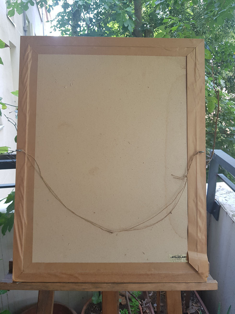 Miniature : Tableau  ancien signé. Bouquet de fleurs fleuries. Peinture huile sur panneau. 