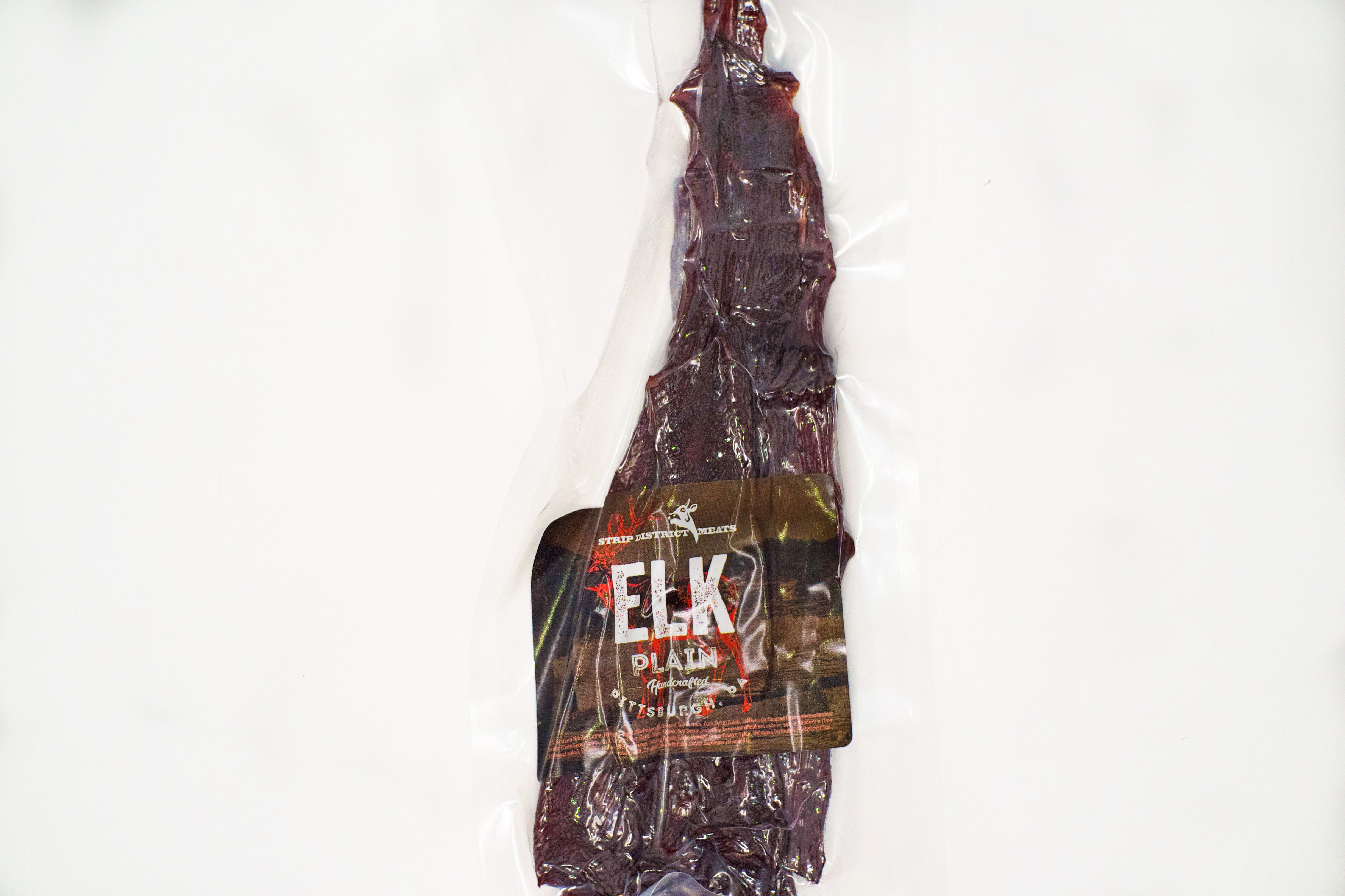 Single package of Elk jerky.