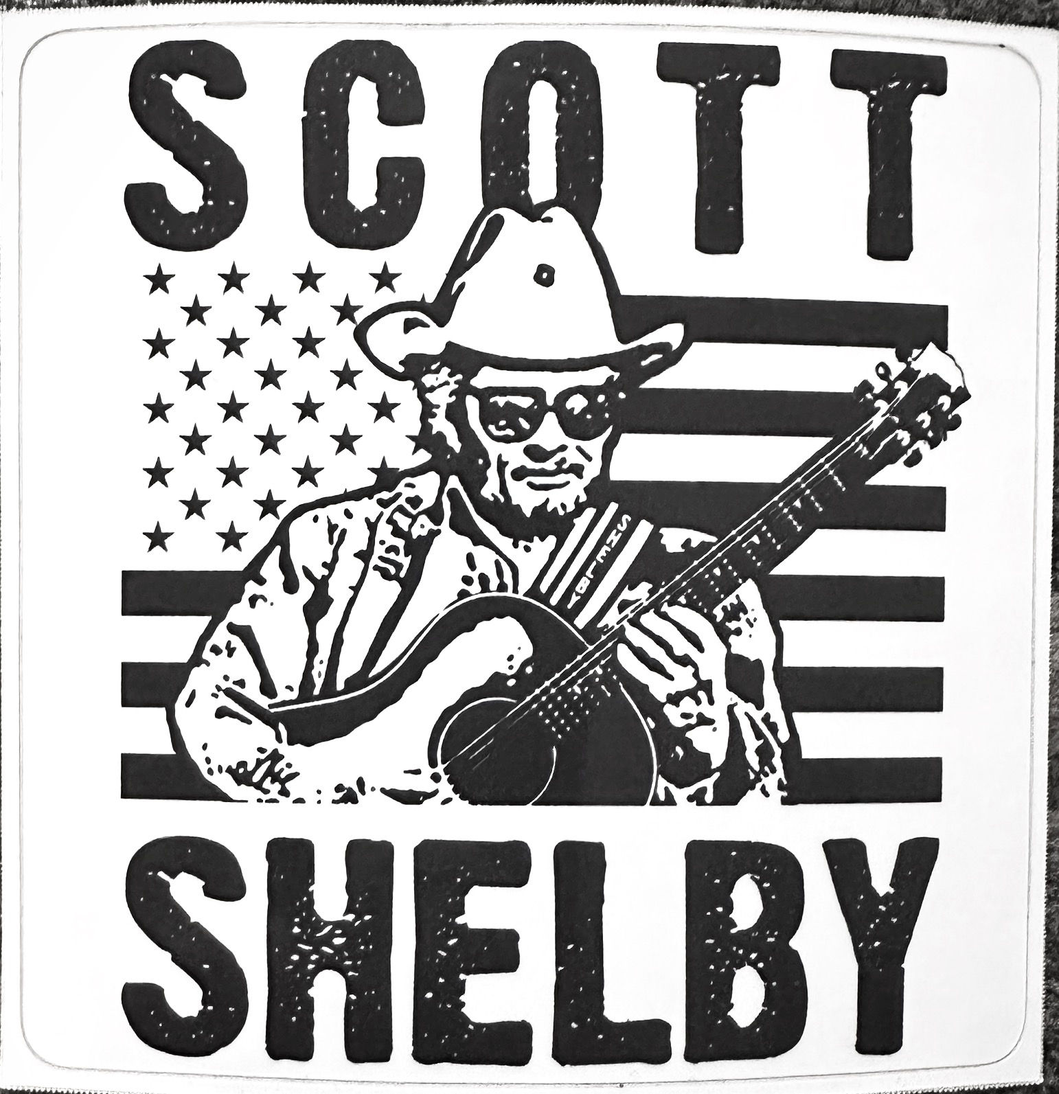 Haggard Sticker