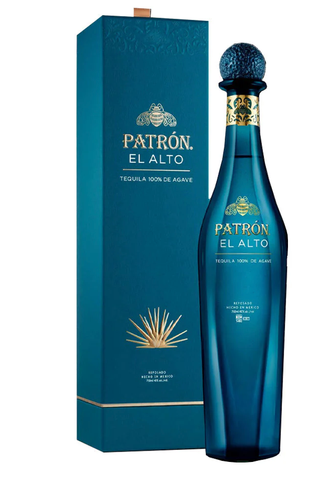 Product: Patron El Alto Reposado Tequila Jalisco Mexico BOX
