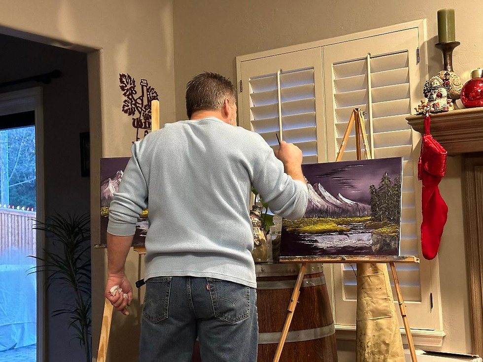 Thumbnail: Bob Ross Style