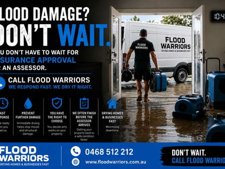 Flood Damage? Don’t Wait for Insurance Before Starting Restoration.
