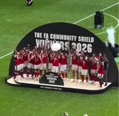 BACK TO BACK TROPHIES GUNNED DOWN - Arsenal won the 2026 FA Community Shield (historically known as the Charity Shield) by defeating Manchester City 3-0 on August 16, 2026.