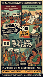 Demands in HINDRAF era were Given , but why the U-TURN in 2018 and even 2022 ? Why play Victim NOW ? Much Deserved "Apology" to be given to the "Najib-MIC Era Administration".