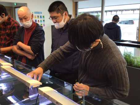 今年初めの水質検査をしました。