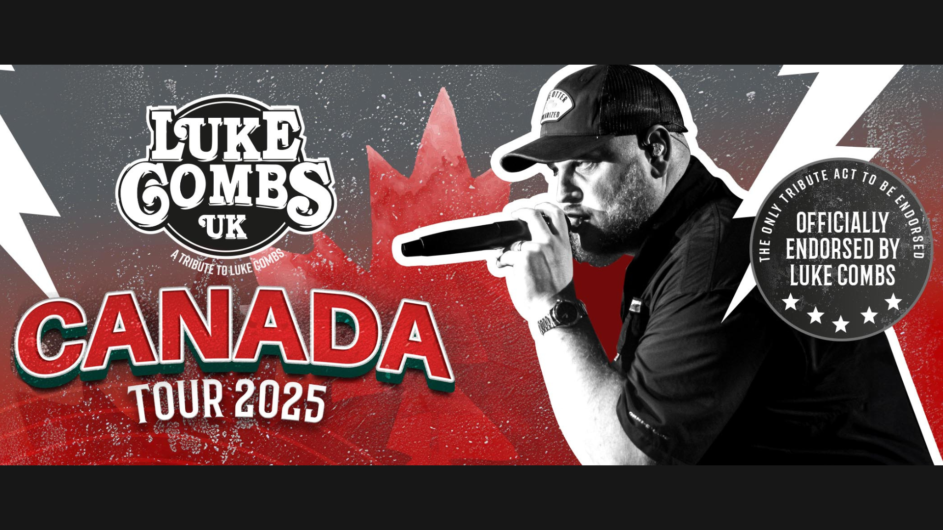 Luke Combs UK Tribute (Calgary) forrest jones entert