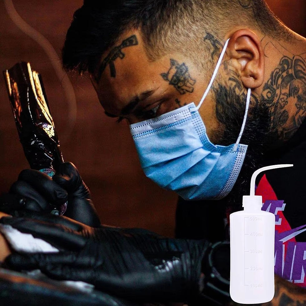 Thumbnail: 250/500ml Tattoo Spray Bottle High-quality Professional Plastic Tattoo Spray Bot