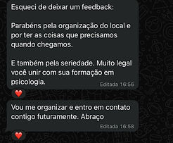 Depoimento de cliente