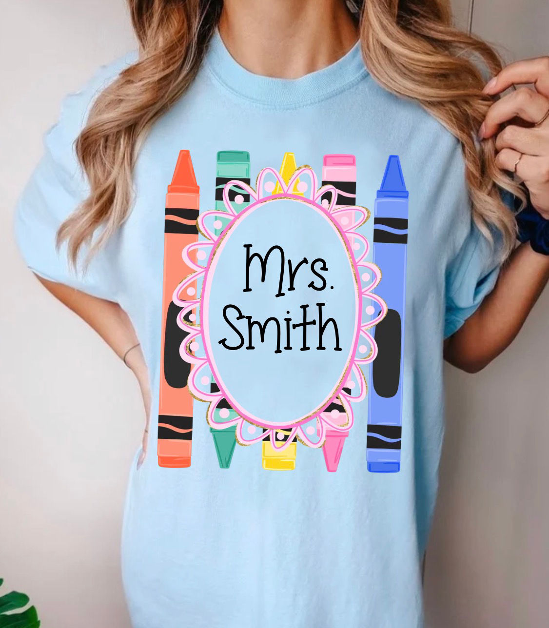 Crayon custom tshirt