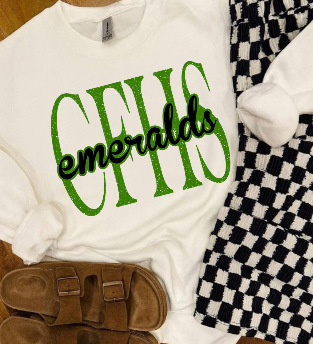 CFHS emeralds tshirt