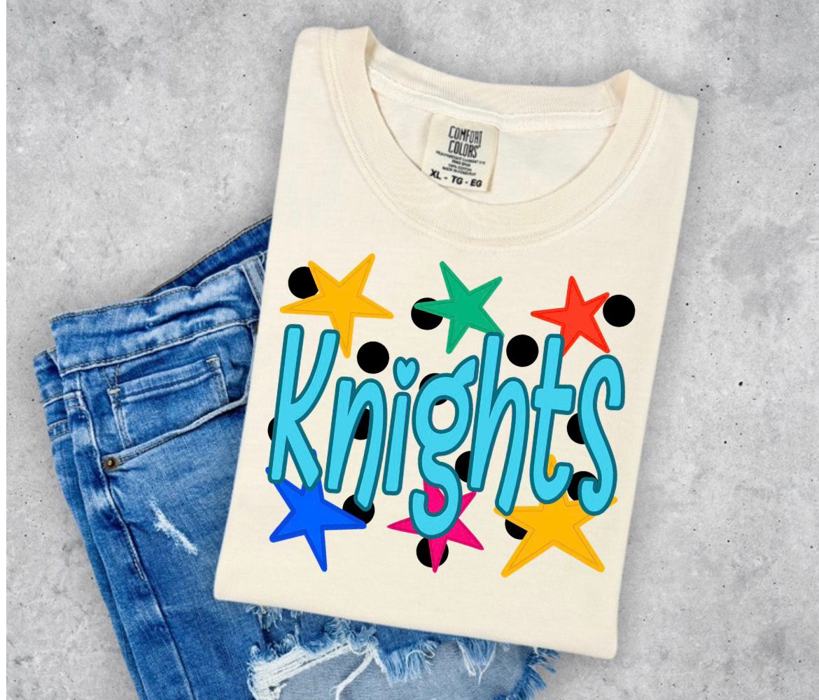 Knights polka dot tshirt