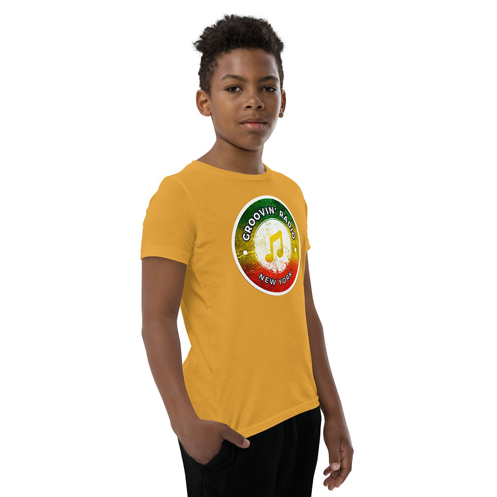 Thumbnail: Groovin' Radio NYC Youth Short Sleeve T-Shirt