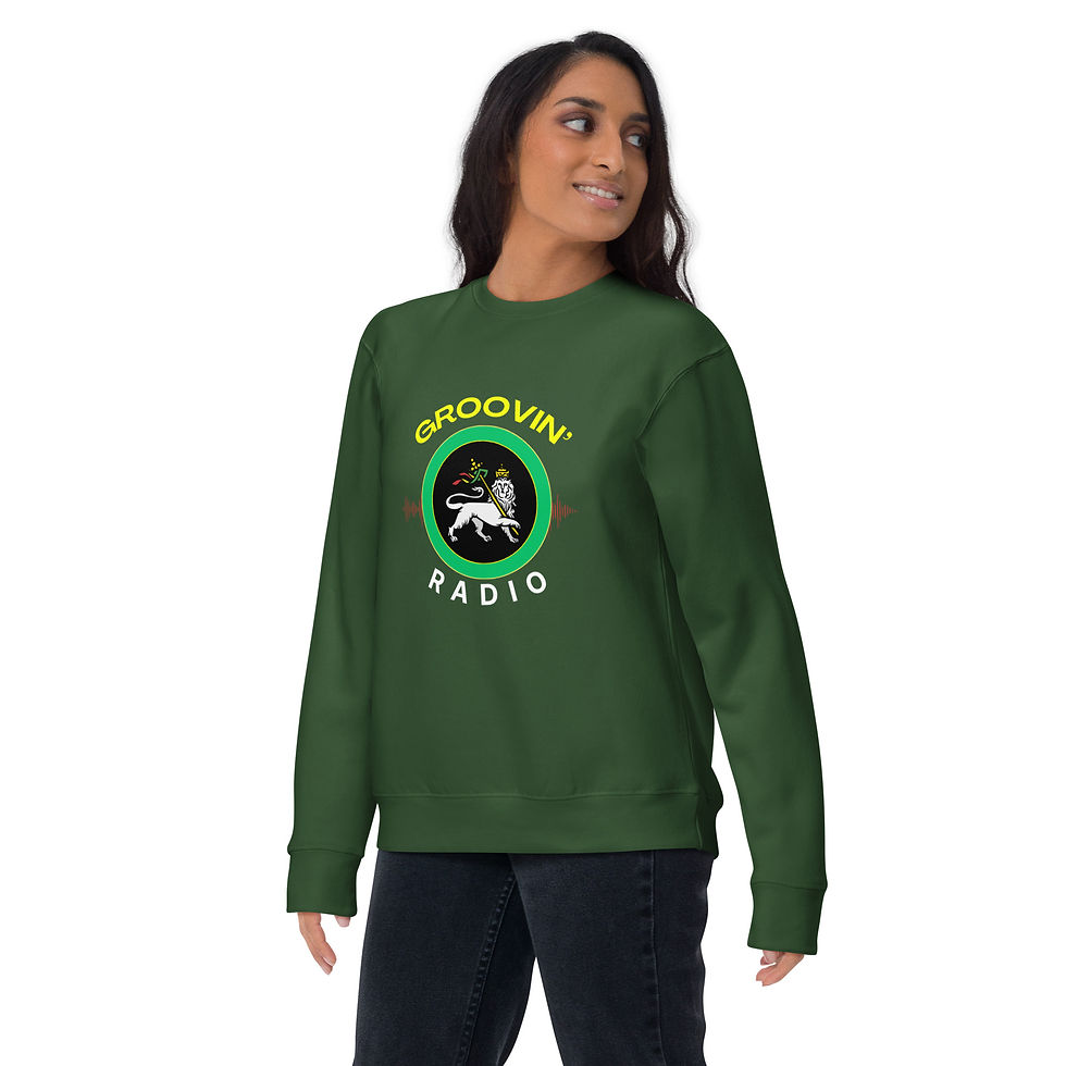 Thumbnail: Groovin' Radio Unisex Premium Sweatshirt