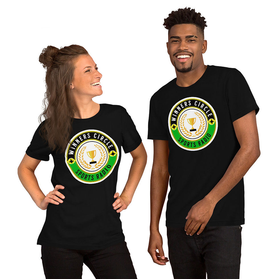 Thumbnail: Winner Circle Sports Radio Unisex t-shirt