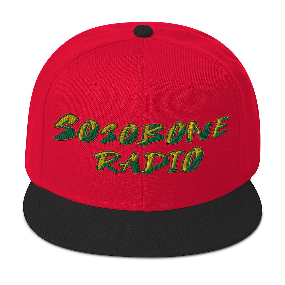 Thumbnail: SosoBone Radio Snapback Hat (GHANA)