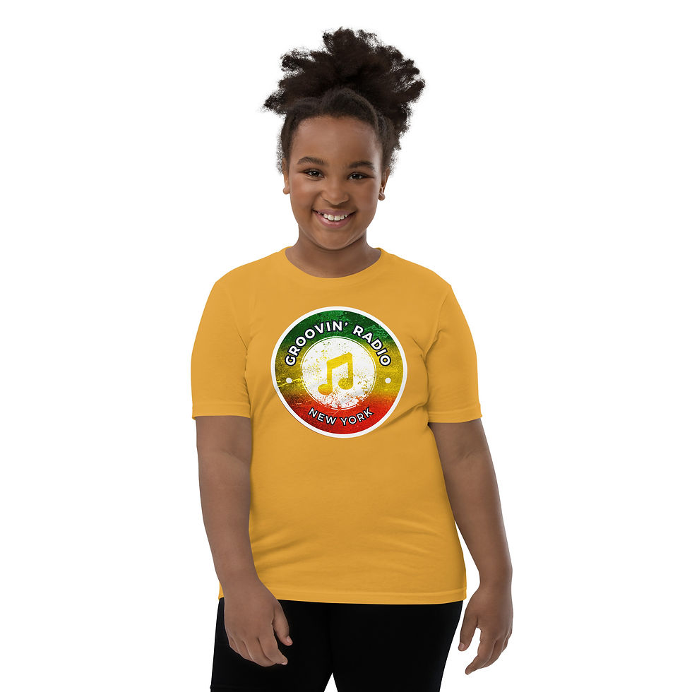 Thumbnail: Groovin' Radio NYC Youth Short Sleeve T-Shirt