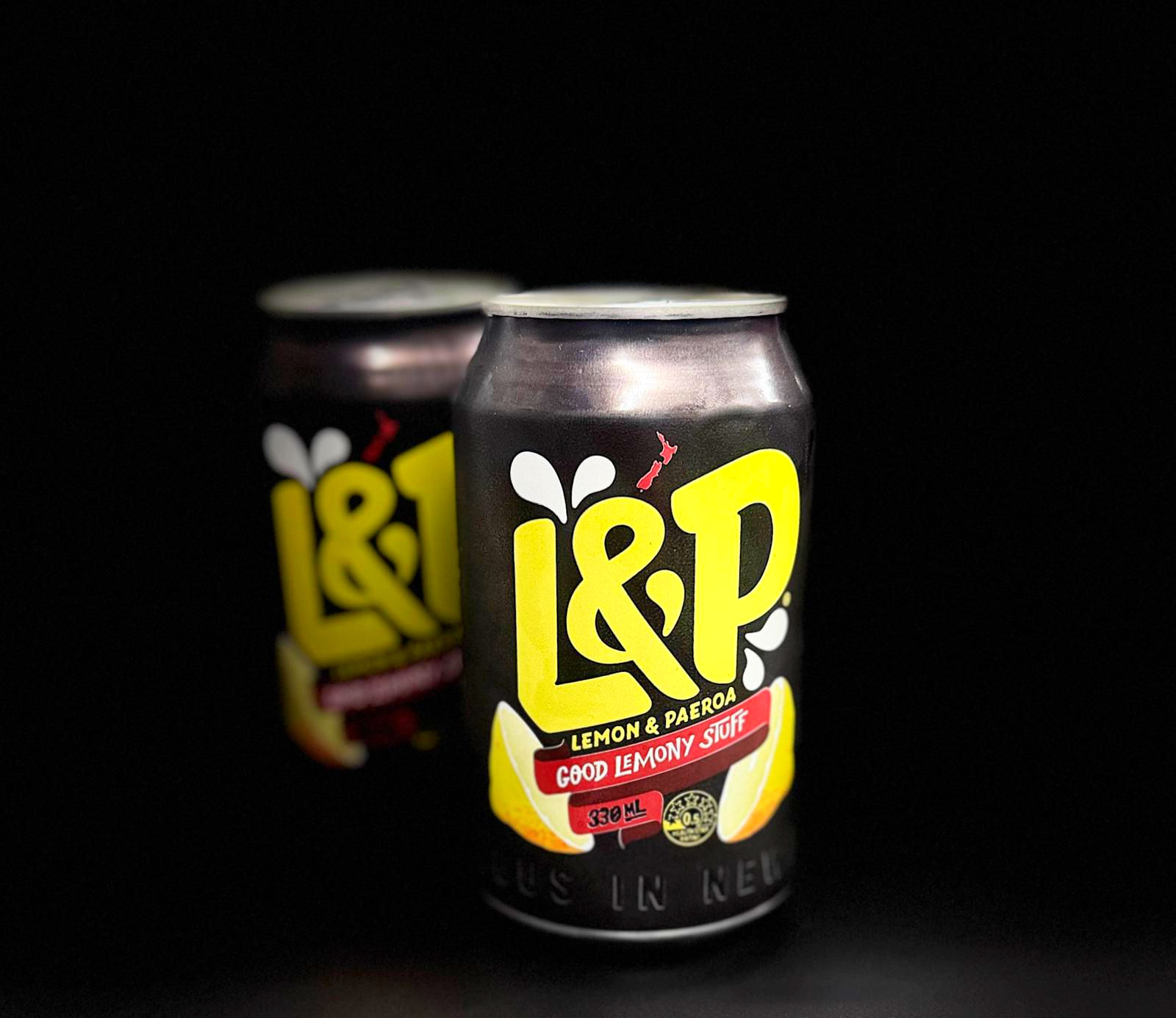 L&P Lemon & Paeroa New Zealand Soft Drink