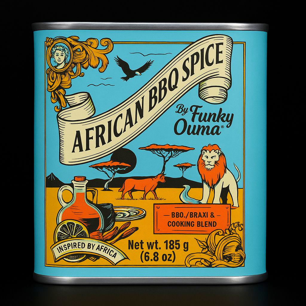 Funky Ouma African BBQ Spice 185g