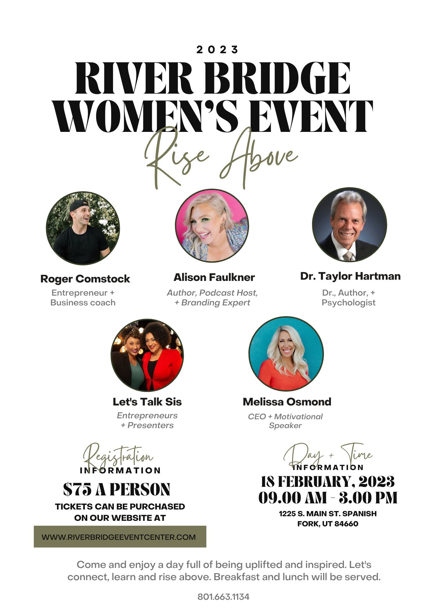 2023 River Bridge Women's Event - Rise Above